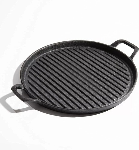 Gusseisen grillplatte wendbar - gusseisen,