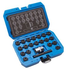 22 tlg VAG Felgenschloss Radbolzen Knacker Demontage Werkzeug Schlüssel Set