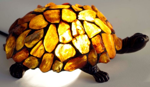 Bernsteinlampe schildkröte - bernsteinlampe,