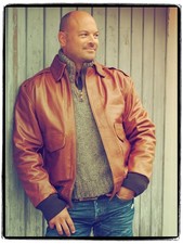 Russet herren piloten - russet,