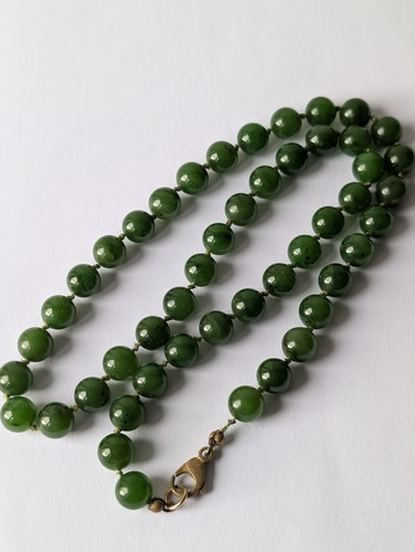 Vintage neprhit jade halskette - neprhit,