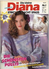 Strickheft Die kleine Diana 01/89
