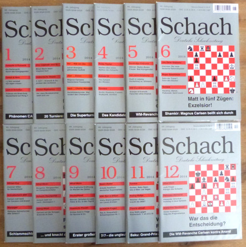 Schach deutsche schachzeitung - schach,