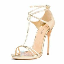 Damen Highheels Pumps Schnalle