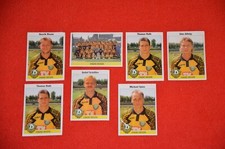 7 Dynamo Dresden Aufkleber + Sticker + Panini + Mannschaft + 1995 + Sammler +