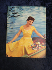 MODEZEITSCHRIFT 1955: SCHWABE / Der neue Schnitt Nr. 7 /1955, Ferienausgabe