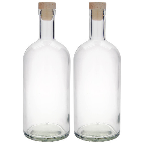 1000ml glasflasche klarglas - glasflasche,