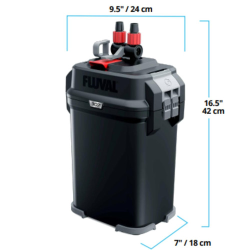 Fluval 307 außenfilter - fluval,