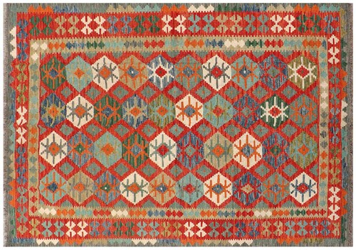 Afghan maimana kelim teppich - kelim,