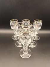 6 Stk. Likörgläser mit