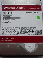 10TB Western Digital WD101KFBX-68R56N0 04 DEC 2018 P/N: 2W10205 WD Red Pro NAS