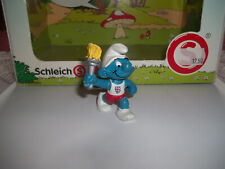 Schlumpf Schlümpfe smurfs - Fackelträger britische Flagge