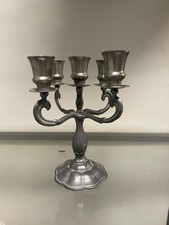  Zinn Kandelaber WMK Punze