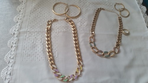 Modeschmuck konvolut gold - konvolut, in