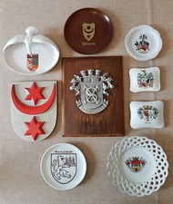 Wandteller/Stadtwappen aus In-