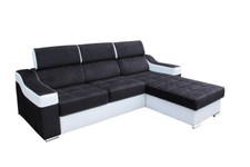 Ecksofa mit Schlaffunktion Geri Bettkasten Schlafsofa Eckcouch Schlafcouch 19