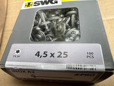 Spenglerschrauben  4,5x25mm 100Stück Edelstahl   /  Aktion K78