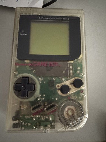 Nintendo game boy transparent - nintendo,