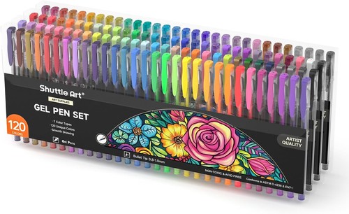 Gelstifte 120 farben - gelstifte,,