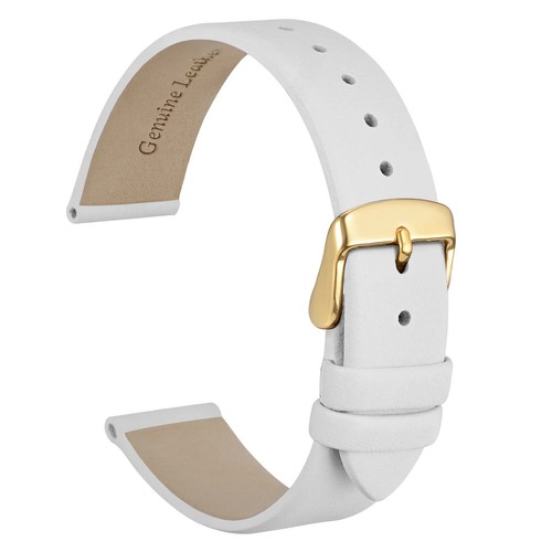 Echt leder uhrenarmband - echt,