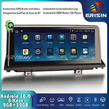 8-Kern 10.25" IPS DAB+Autoradio Android 10 Navi CarPlay GPS BT BMW X5 E70 X6 E71