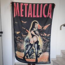 Metallica Flagge Fahne Stoffposter Vintage Merchandise ca. 95cm X 144cm