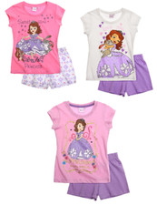 Sofia die Erste Nachthemd Pyjama Schlafanzug Nachtwäsche Shorty  Prinzessin