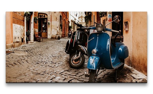 120x60cm leinwandbild italien - leinwandbild,