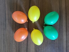 DDR Ostereier Plaste 6 Stück