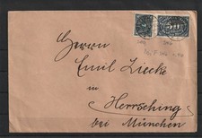 Deutsches Reich Infla Brief von LABIAU nach Herrsching b. München, 1922 #1094735