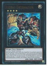 YU GI OH RYZEAL DETONATOR  25LP-EN014  ULTRA RARE LIMITED EDITION