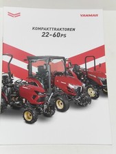 YANMAR Kompakttraktoren 22-60 Ps Traktoren Prospekt von 10/2019 ( 5483 )