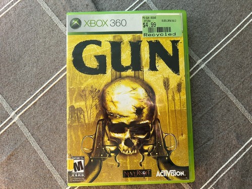 Gun xbox 360 complete tested - xbox,