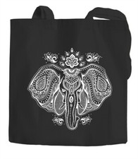 Baumwolltasche Elefant