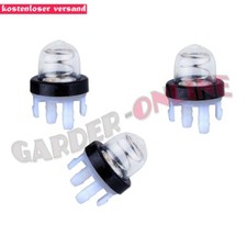 3x Primer Bulb Benzin Pumpe
