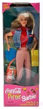 Coca-Cola Picnic Fun Barbie Puppe / Special Edition / 1997, Mattel 19626, NrfB
