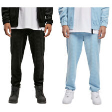 Southpole AOP Velour Pants Jogginghose Samt Herren Sweatpants Logo Velourhose 
