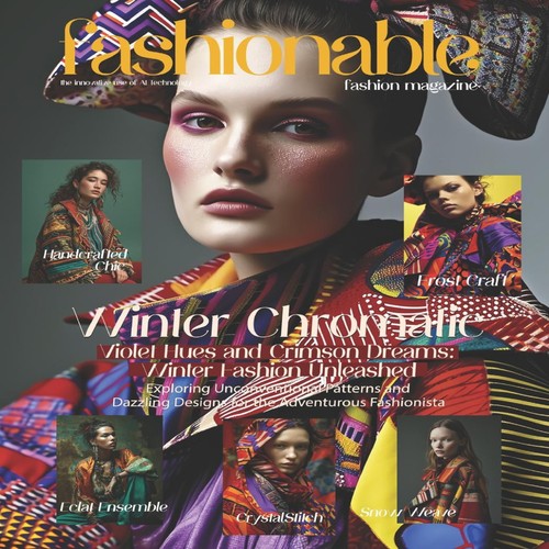 Fashionable magazine winter - fashionable,