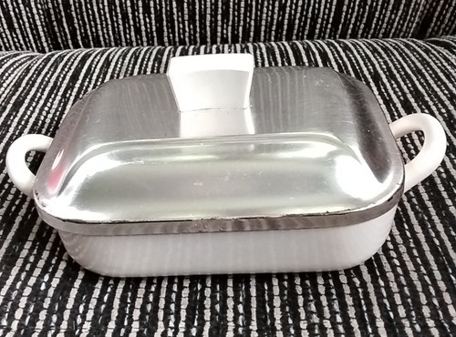 Art deco butterdose - art,