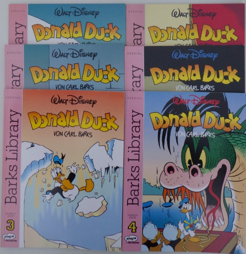 Donald duck barks - barks, library