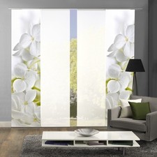 4er-Set Flächenvorhang | Deko