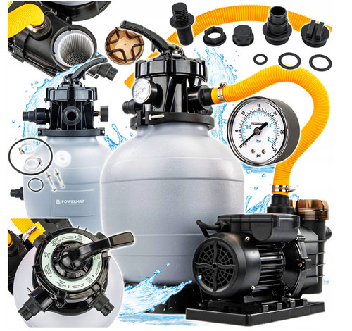 Sandfilteranlage poolpumpe - sandfilteranlage,
