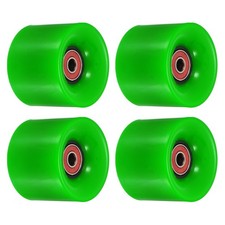 4 Stück 60mm Longboard Rollen