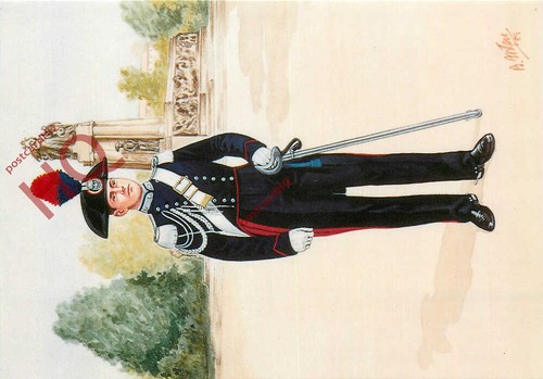 ANSICHTSKARTE>>MILITÄRUNIFORM