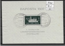 Danzig Block 1 gestempelt