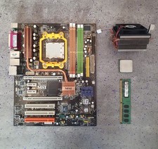 MSI K9N SLI PLATINUM MIT AMD CPU & 2 GB Arbeitsspeicher