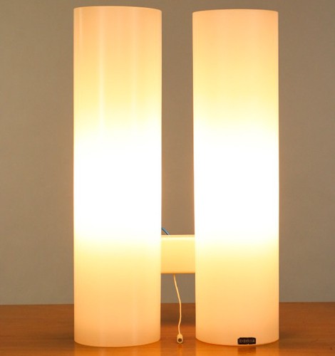 Doria wand lampe glas säulen - lampe,