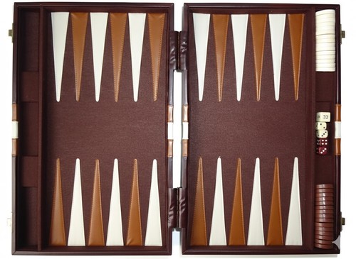 Vintage backgammon set - vintage, &