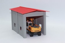 Fahrzeughalle Lagerhalle Werkstatt 1:50 für LKW oder Baumaschinen Halle Nr.3