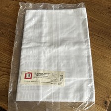 NEU -  weiss Damast Tischdecke  DDR Einwebmuster 130 x 1301.Wahl OVP